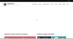 Desktop Screenshot of casinoalto.com